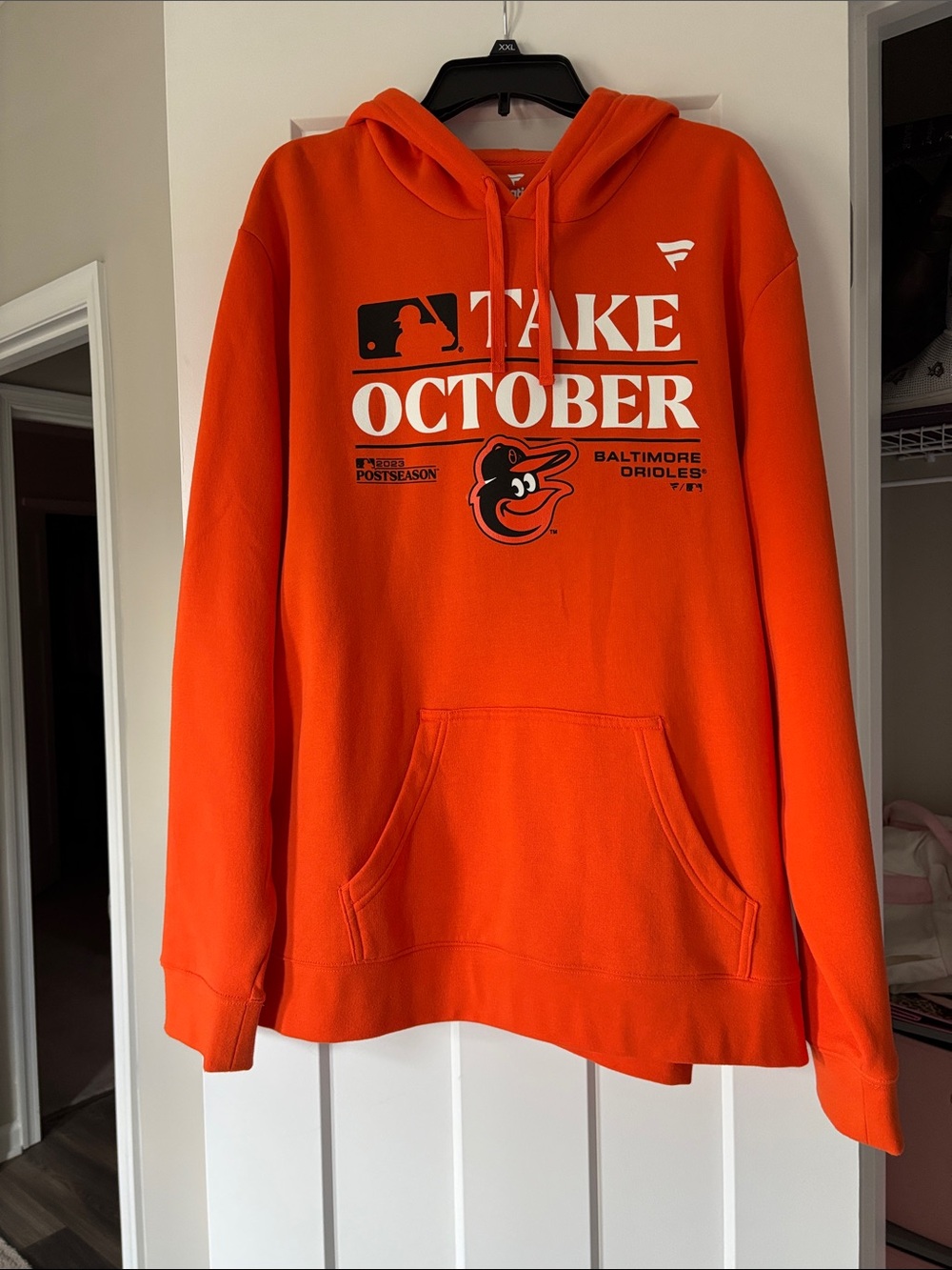 Orange Baltimore Orioles ‘Take October' Hoodie Sweatshirt